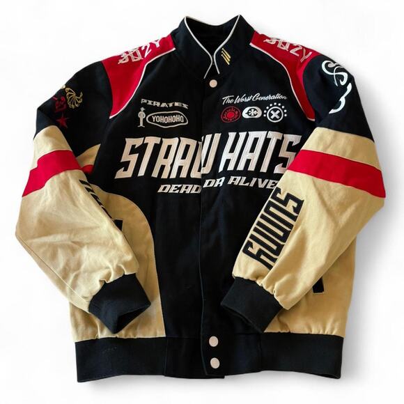 SPARKTRENDZ strawhat racing jacket premium - Picture 2 of 7